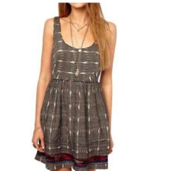Free People New Romantics Weathervane Ikat Dress - Picture 2 of 5
